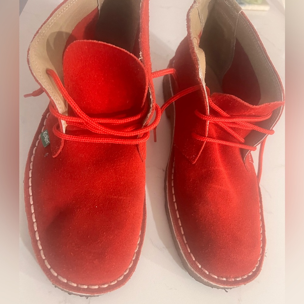 Kikers leather boots size 10